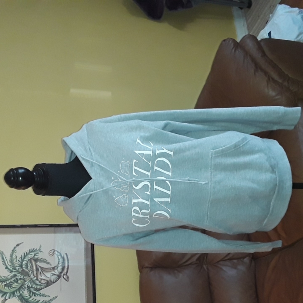 TEE PUBLIC Custom Crystals SWEATSHIRT. Size: Medium